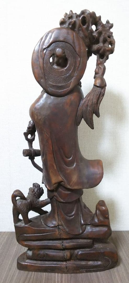 達磨大師立像「武」 　大願成就　 開運　 風水　 厄除け 　運気向上 　金運