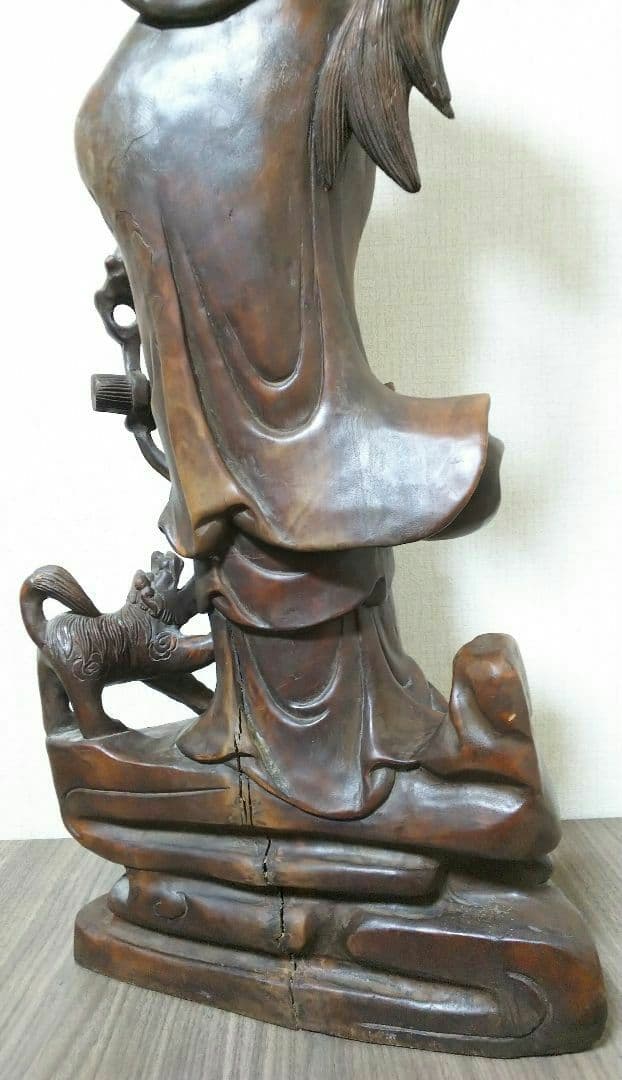 達磨大師立像「武」 　大願成就　 開運　 風水　 厄除け 　運気向上 　金運