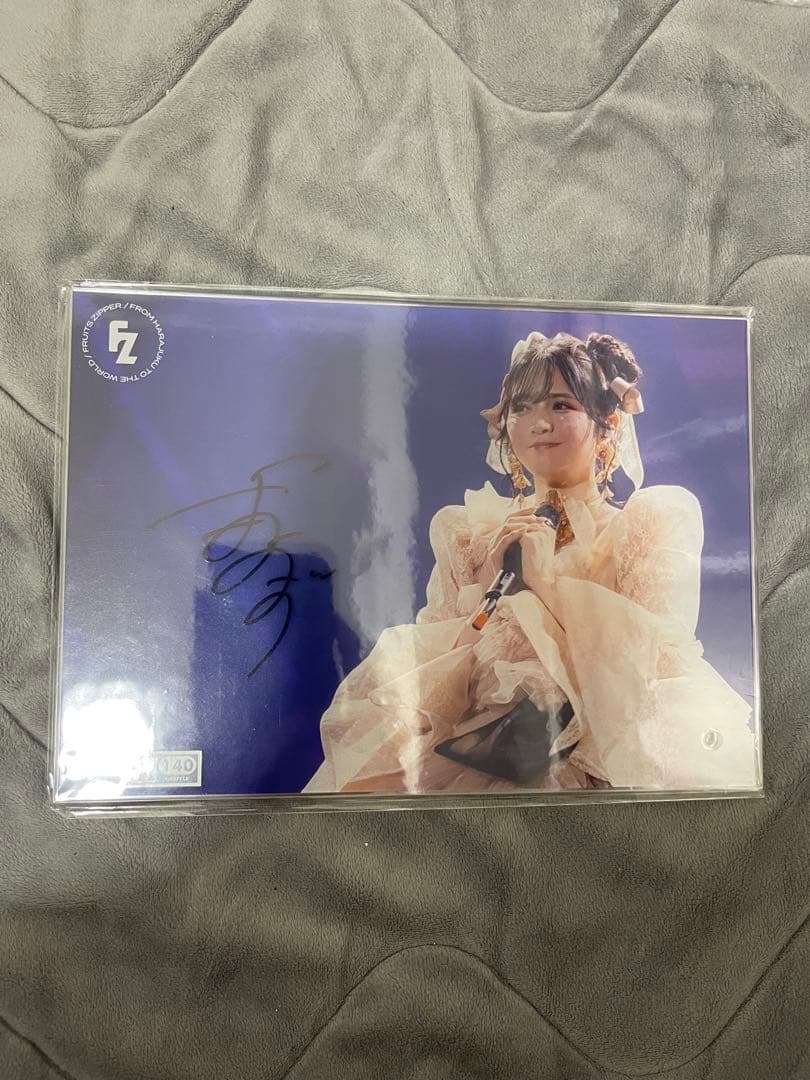 カ*蓮様 鎮西寿々歌　2024生誕アクパネ ラッフルA賞　直筆サイン入り