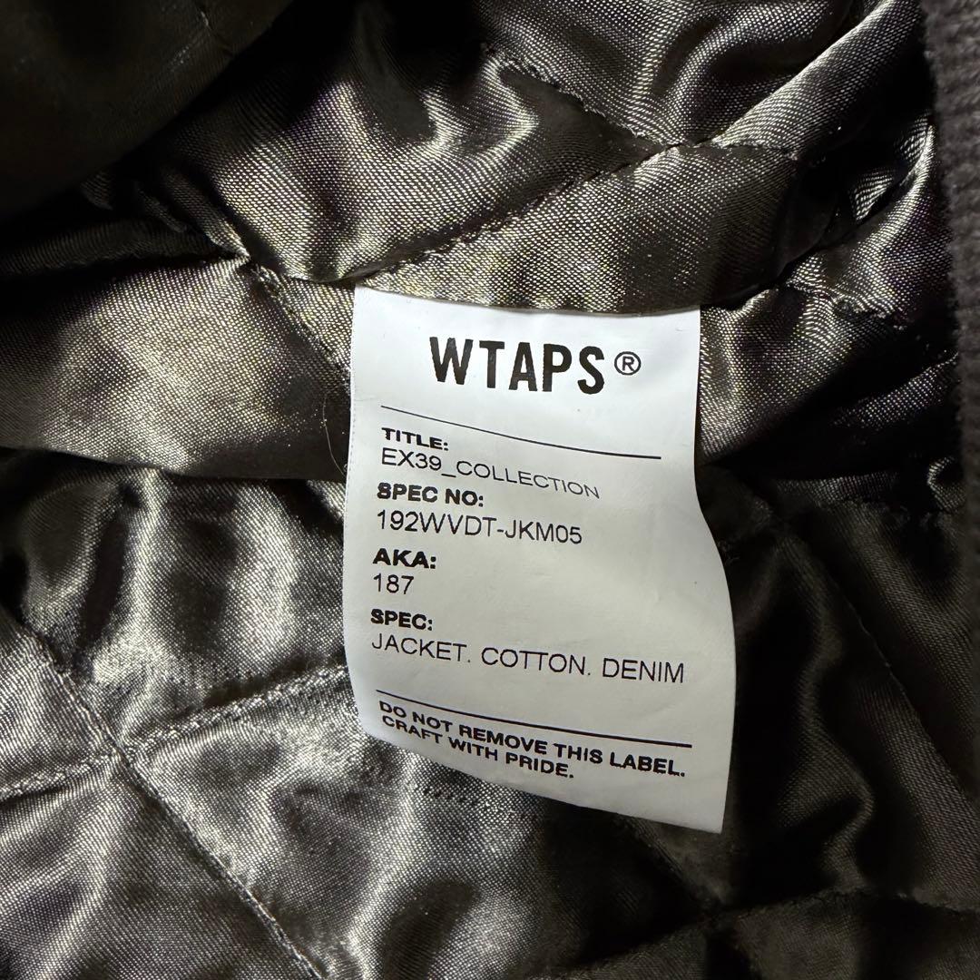 19AW WTAPS JACKET COTTON DENIM デニムジャケット