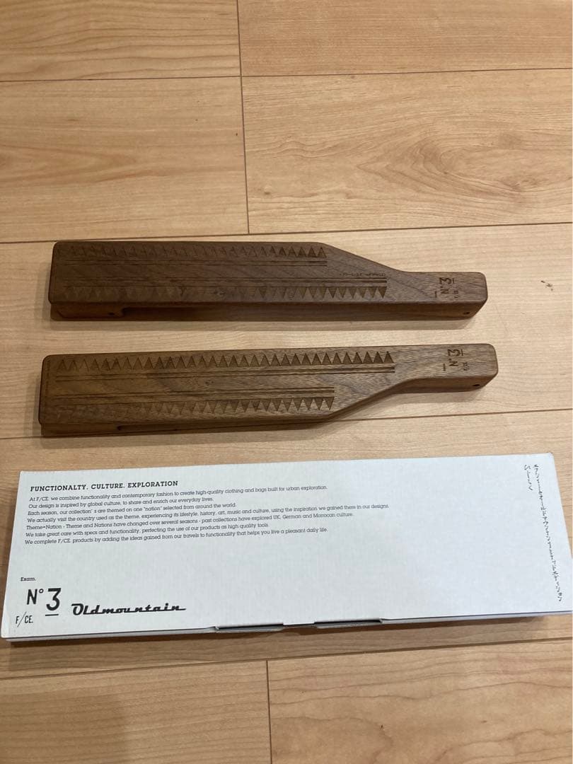 【希少】old mountain × F/CE 新品 ヒジラク　HIJIRAKU