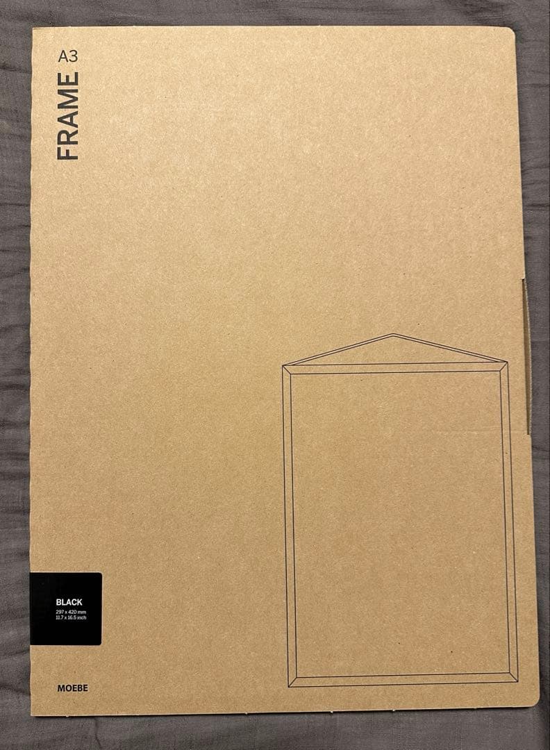 momo　新品未使用　MOEBE フレーム A3 ブラック