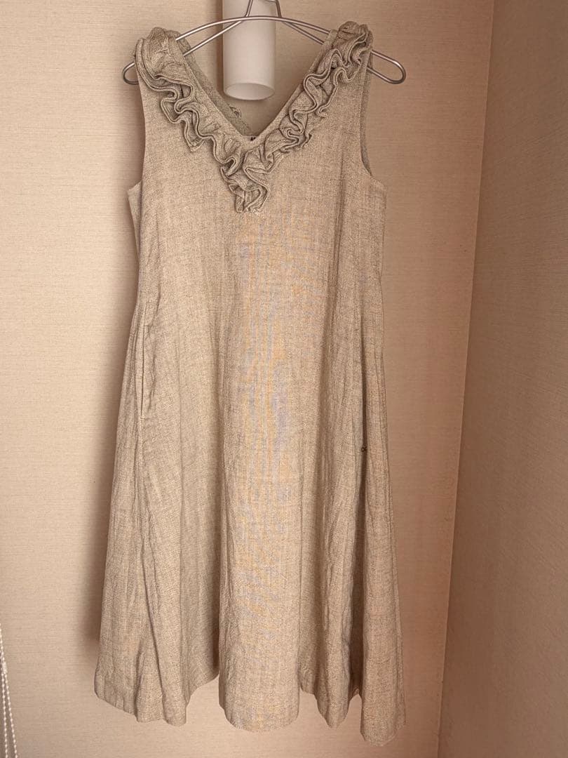 【美品】45R フォーティーファイブアール　コットンワンピース