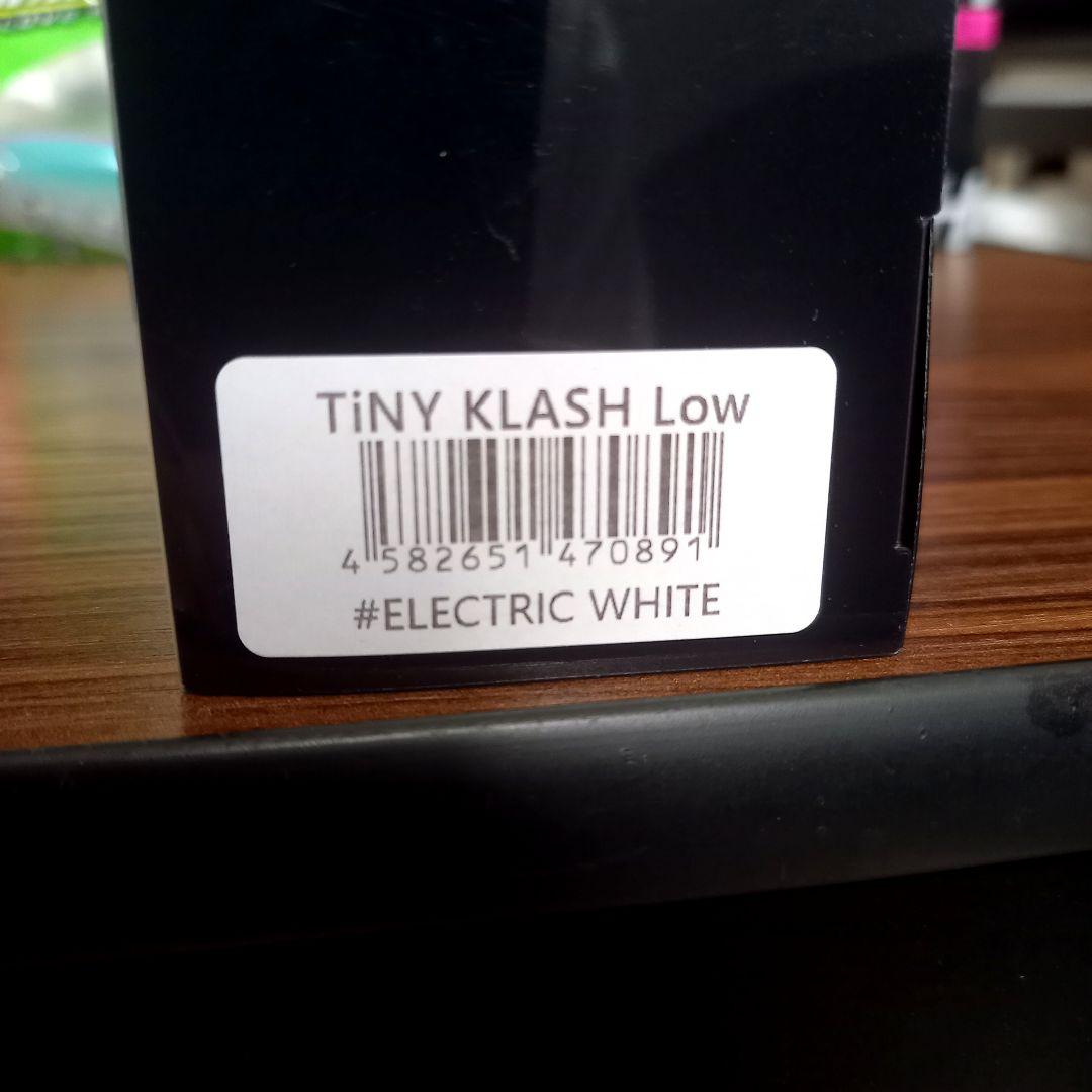 DRT、タイニークラッシュ、限定・レアカラー、エレクトリックホワイト、新品