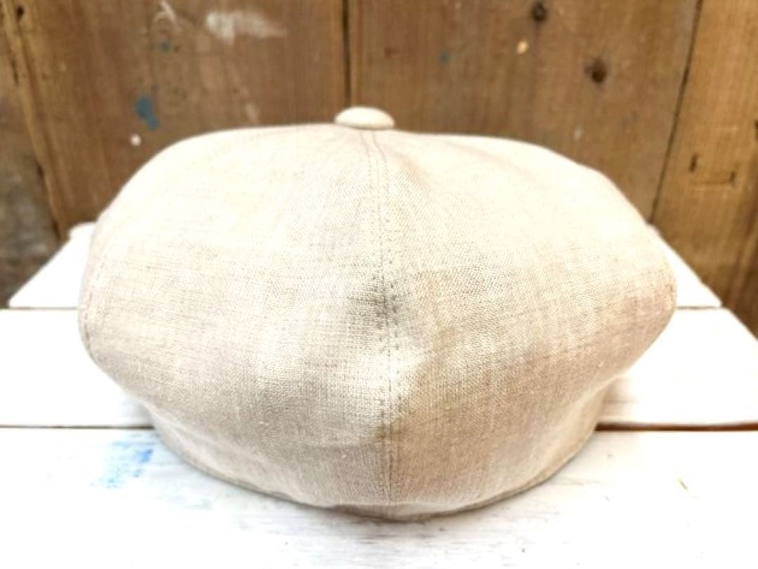 Stetson ステットソン リネンシャンブレー キャスケットBE-XL/日本製