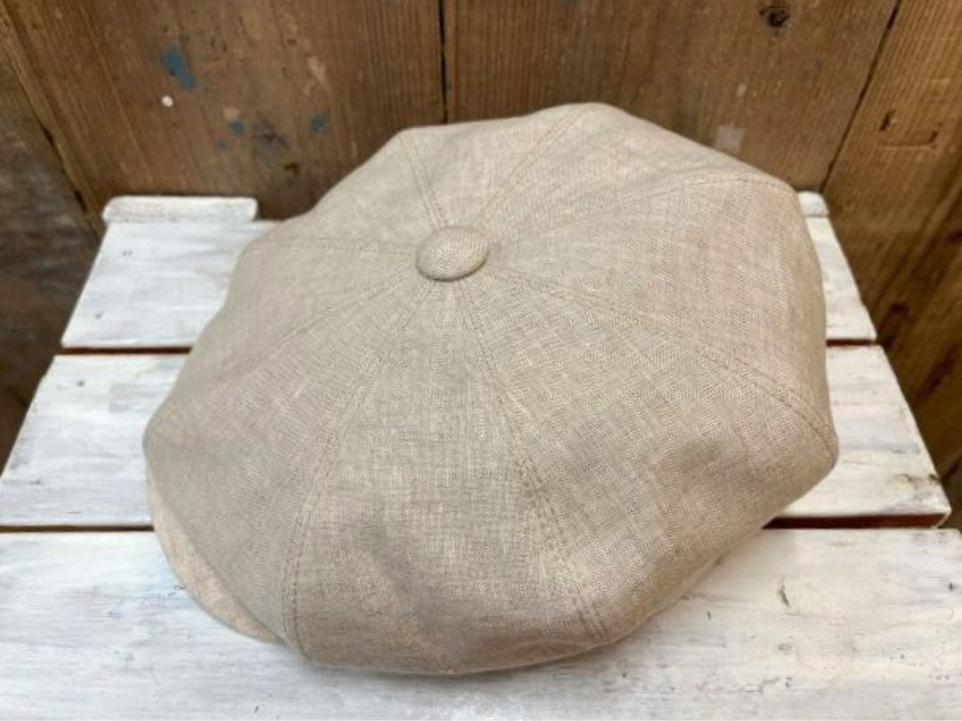 Stetson ステットソン リネンシャンブレー キャスケットBE-XL/日本製