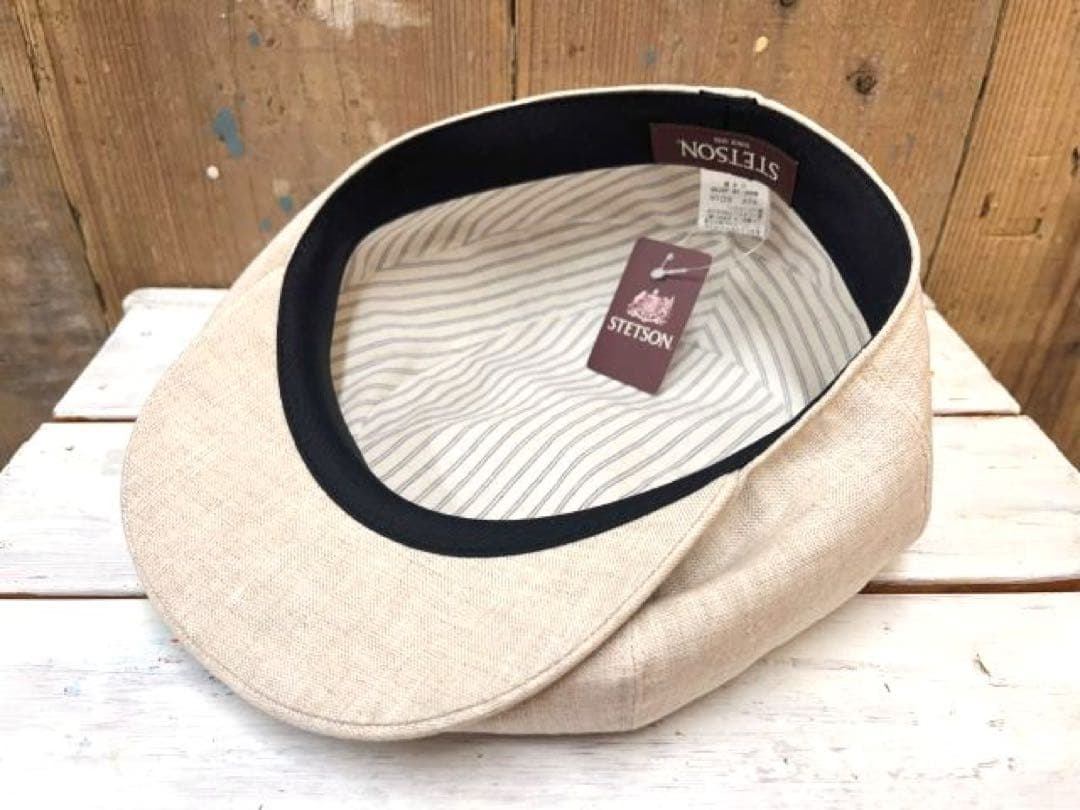 Stetson ステットソン リネンシャンブレー キャスケットBE-XL/日本製