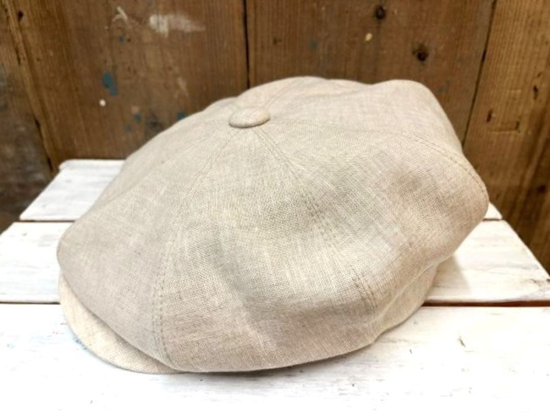 Stetson ステットソン リネンシャンブレー キャスケットBE-XL/日本製