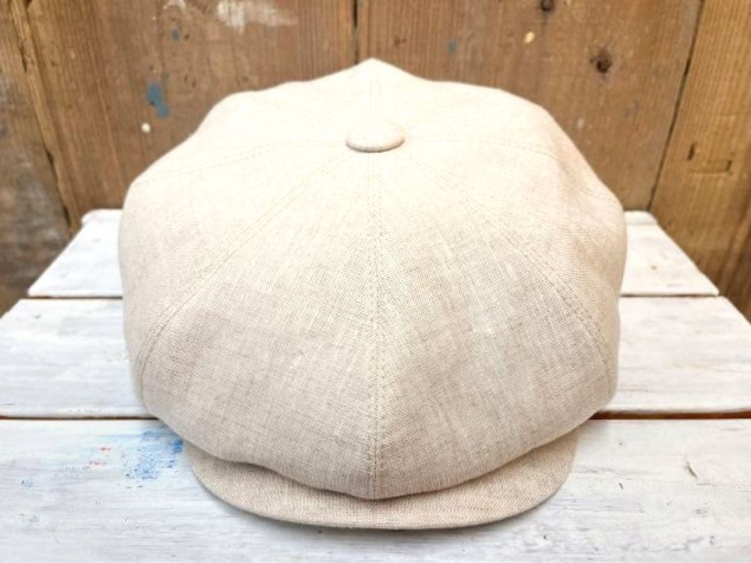 Stetson ステットソン リネンシャンブレー キャスケットBE-XL/日本製