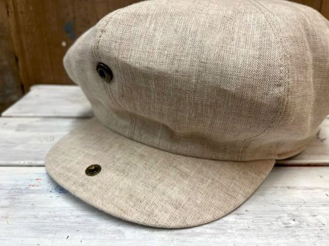 Stetson ステットソン リネンシャンブレー キャスケットBE-XL/日本製