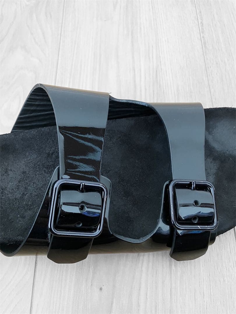 サンローラン　ブラック サンダル