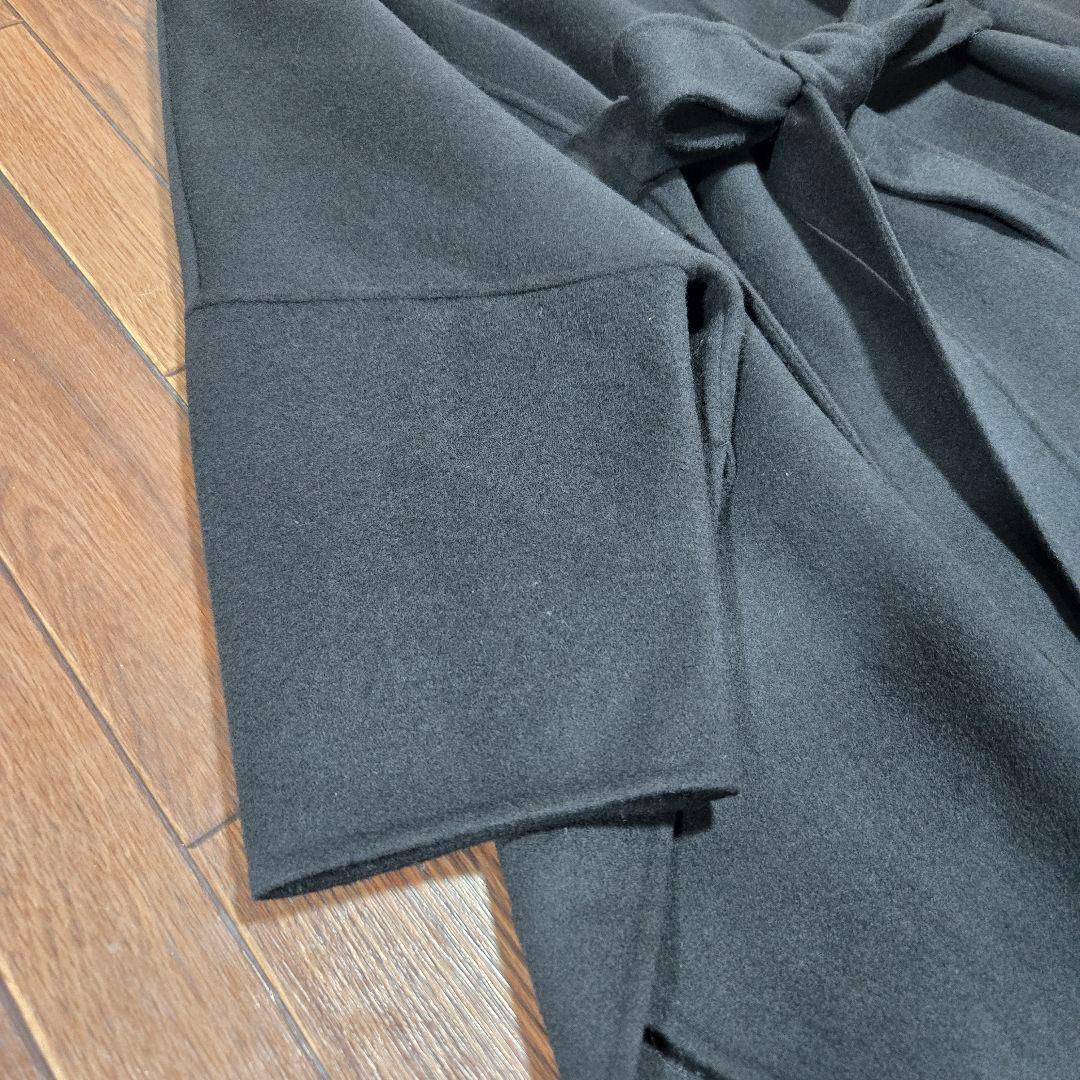 本日削除◆極美品◆ルフィル ソフトウールリバーポンチョ ブラック 1