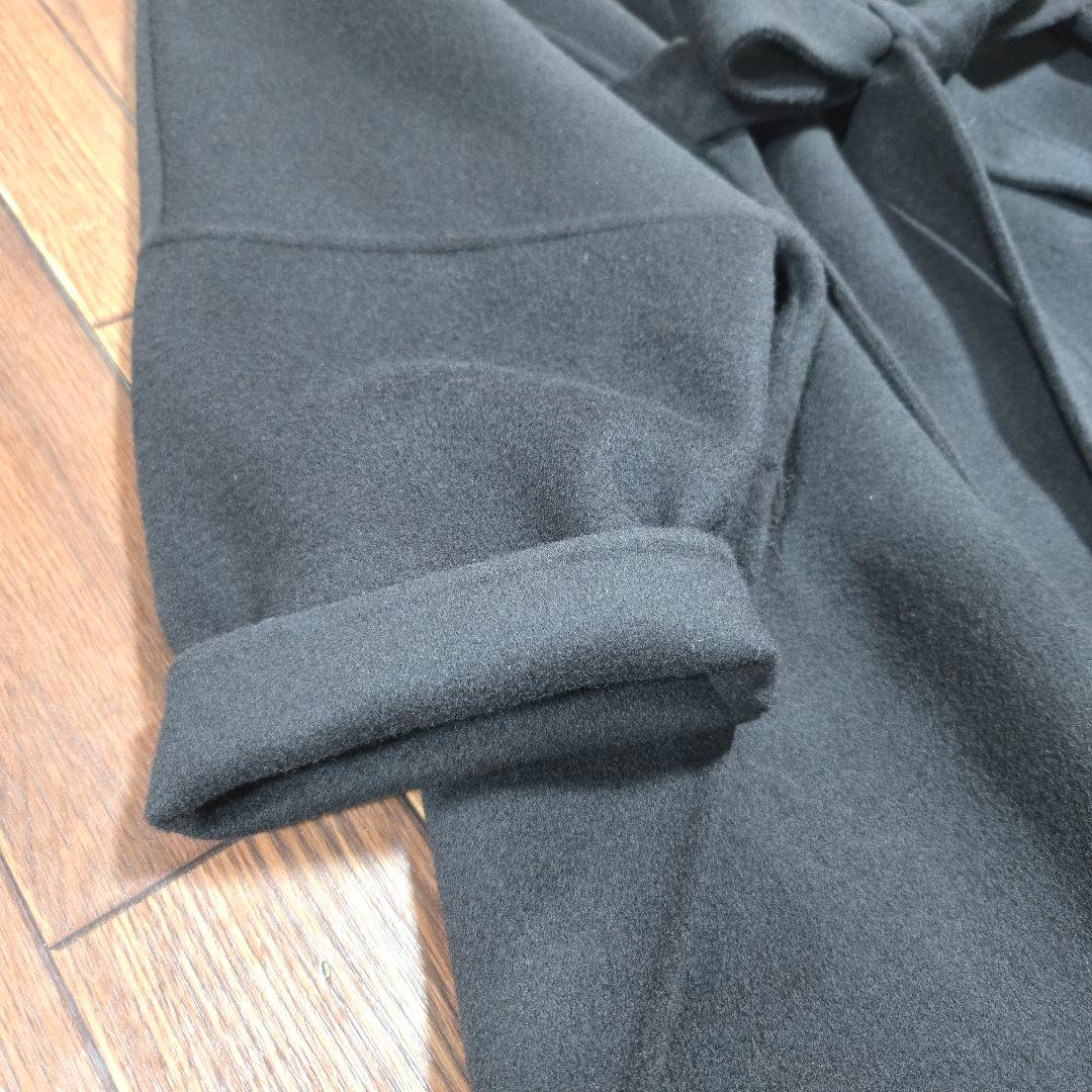 本日削除◆極美品◆ルフィル ソフトウールリバーポンチョ ブラック 1