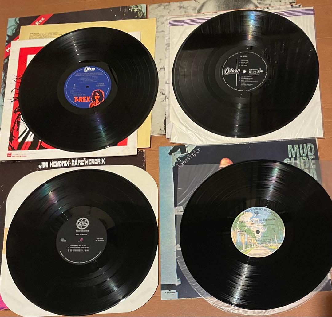 断捨離大量まとめ　70年代ヴィンテージロックレコード18枚