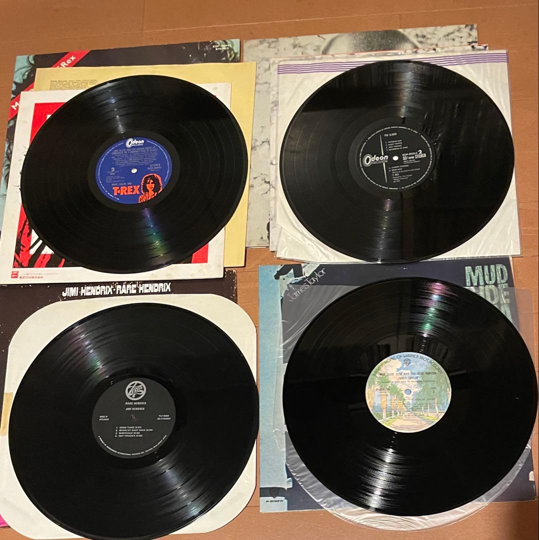 断捨離大量まとめ　70年代ヴィンテージロックレコード18枚