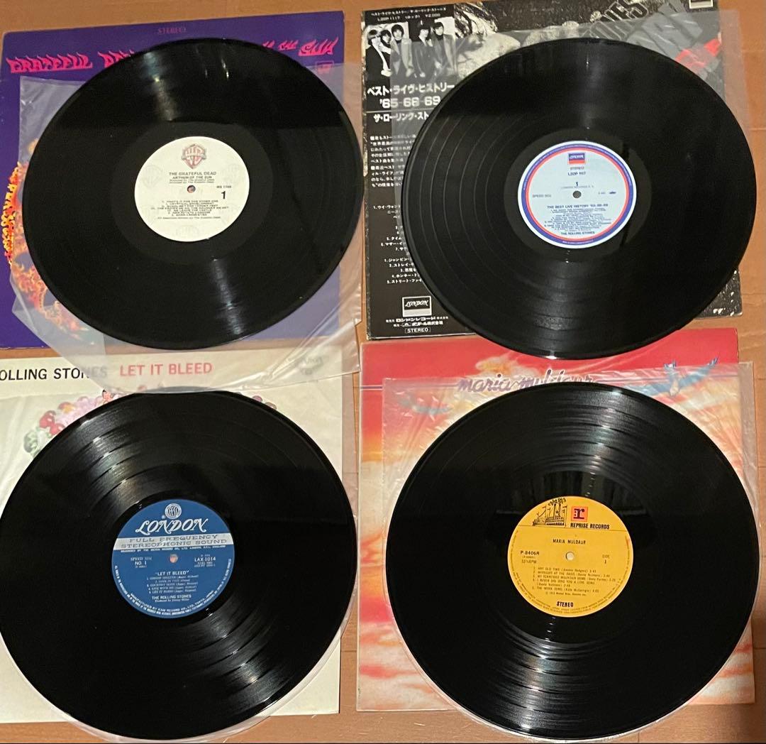 断捨離大量まとめ　70年代ヴィンテージロックレコード18枚