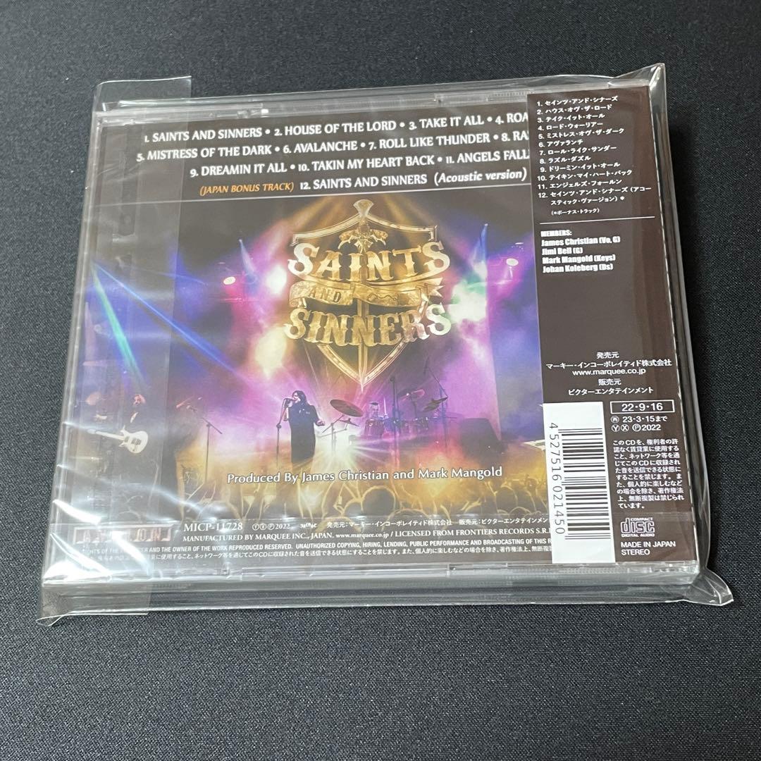 HOUSE OF LORDS SAINTS AND SINNERSメロハー