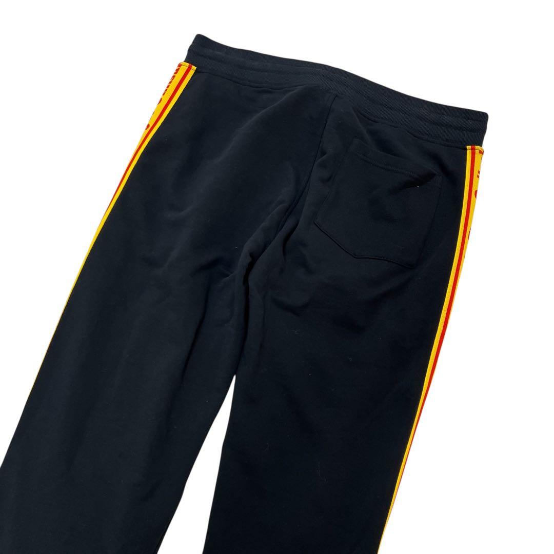 未使用タグ付 オニツカタイガー スウェットパンツ XL ブラック サイドライン