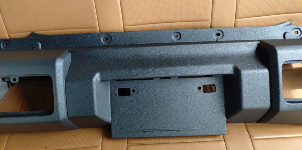 ジムニー JB64 フロントバンパーリアバンパーグリル ラプターライナー施工