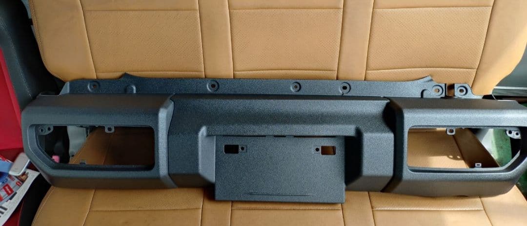 ジムニー JB64 フロントバンパーリアバンパーグリル ラプターライナー施工