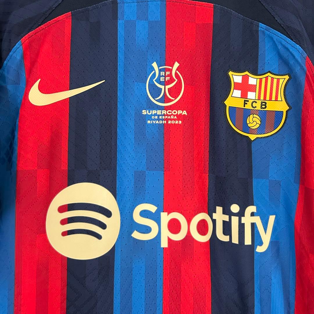 22-23 バルセロナ　ガビ　スーペルコパ　決勝　オーセンティック　ユニフォーム