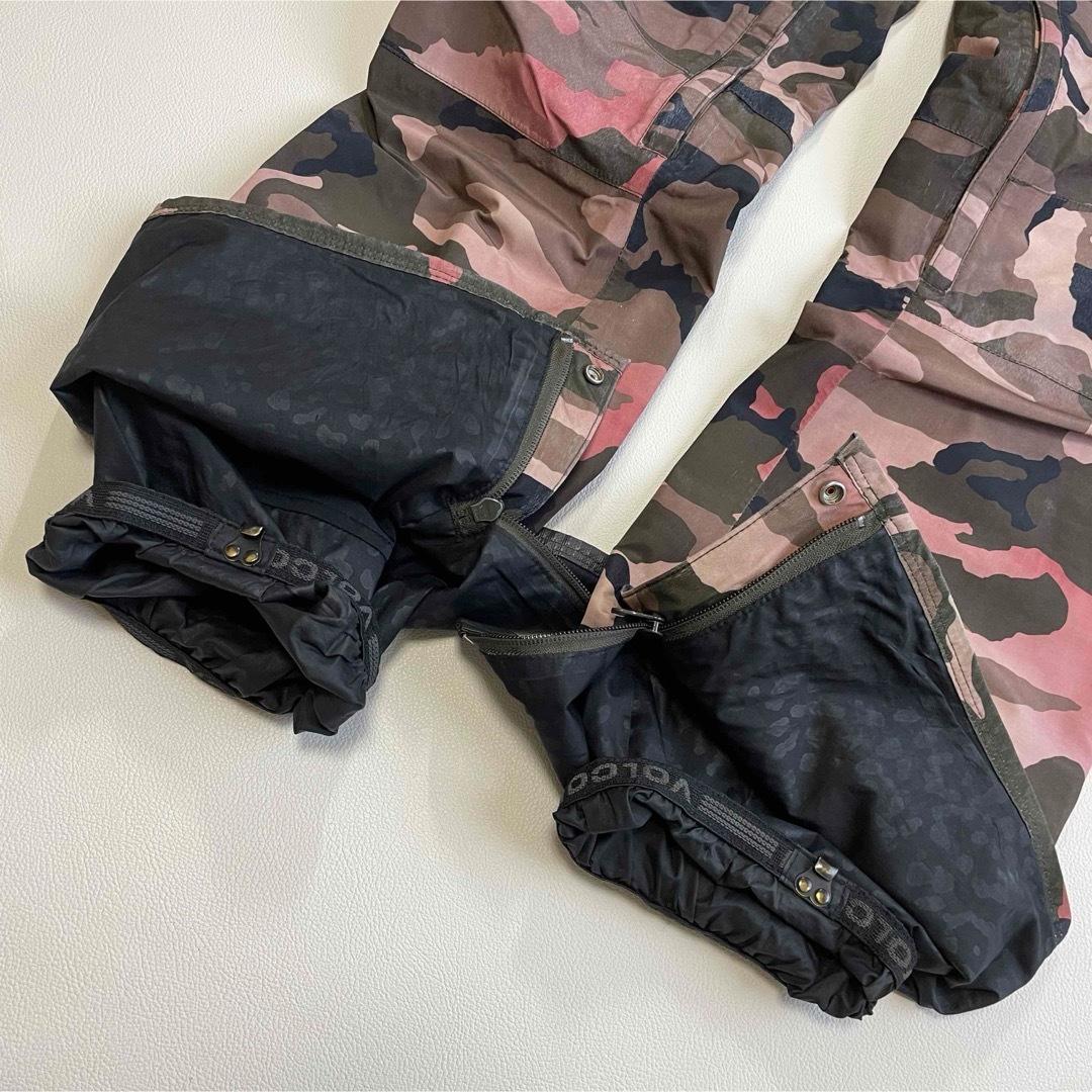 6671 ボルコム　パンツ　迷彩柄　ゴアテックス　カモフラ　スノボ　レディース