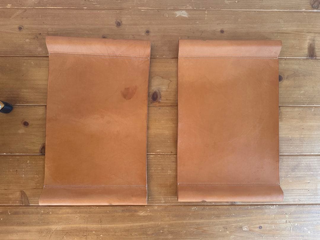 カーミットチェア交換用レザーファブリック2セット