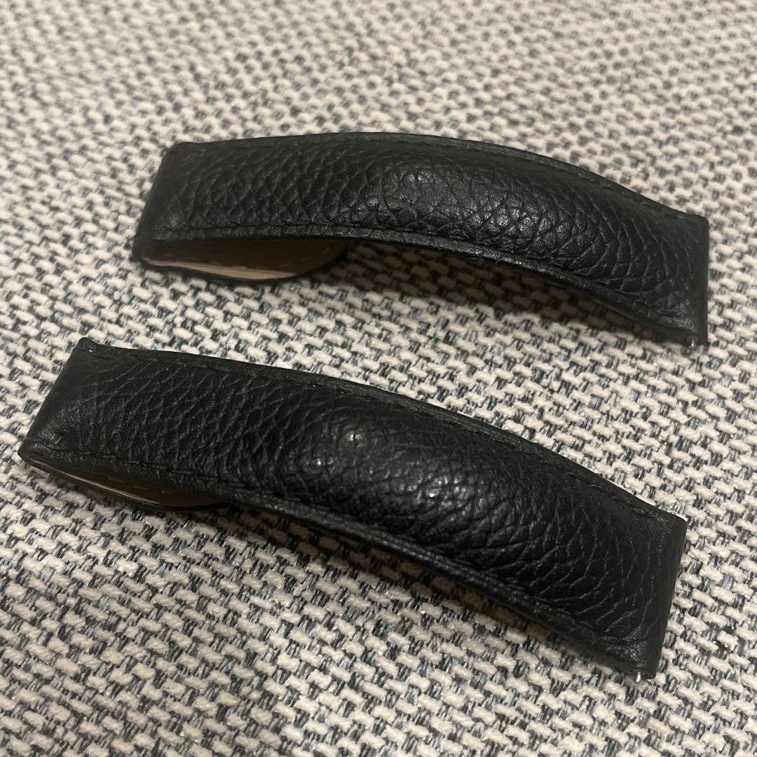 （美品）Cartier タンクソロSM カーフレザー　替えベルト　ブラック