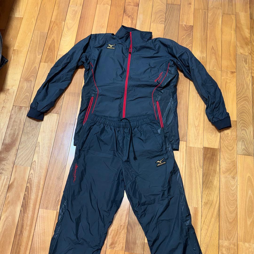 【美品】Mizuno Pro ウインドブレーカー　セットアップ