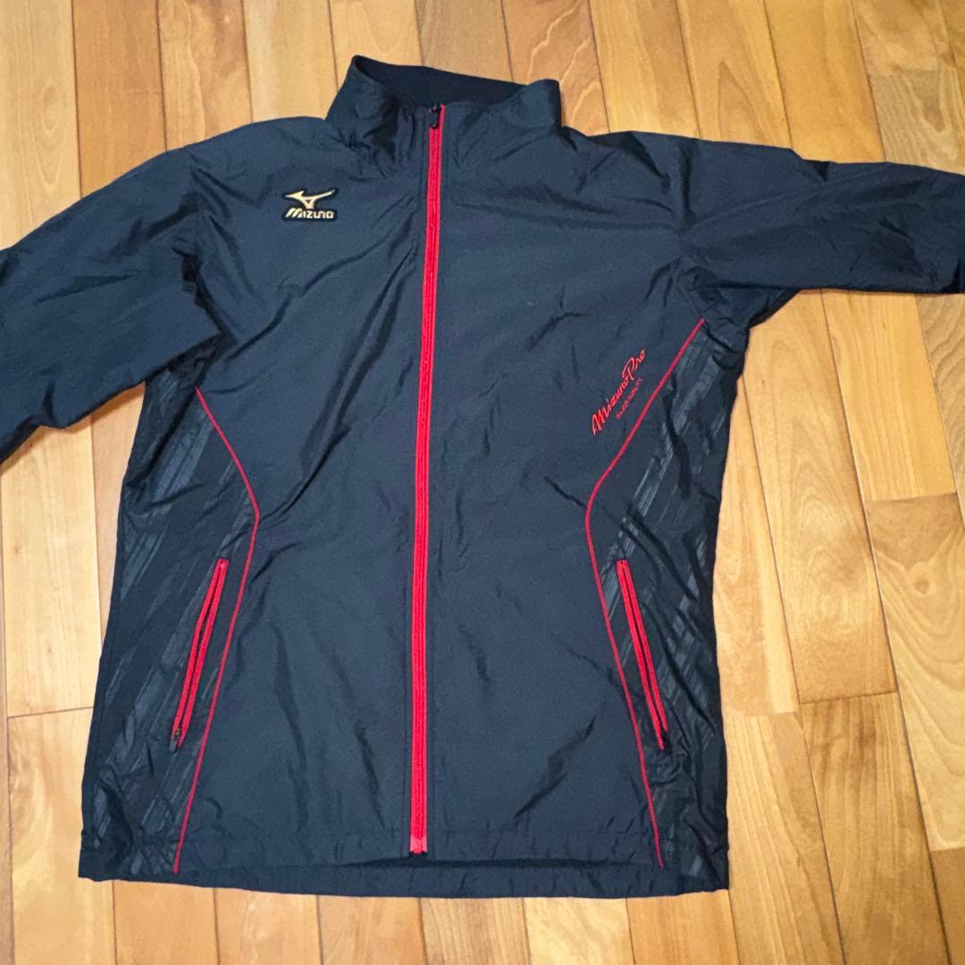 【美品】Mizuno Pro ウインドブレーカー　セットアップ