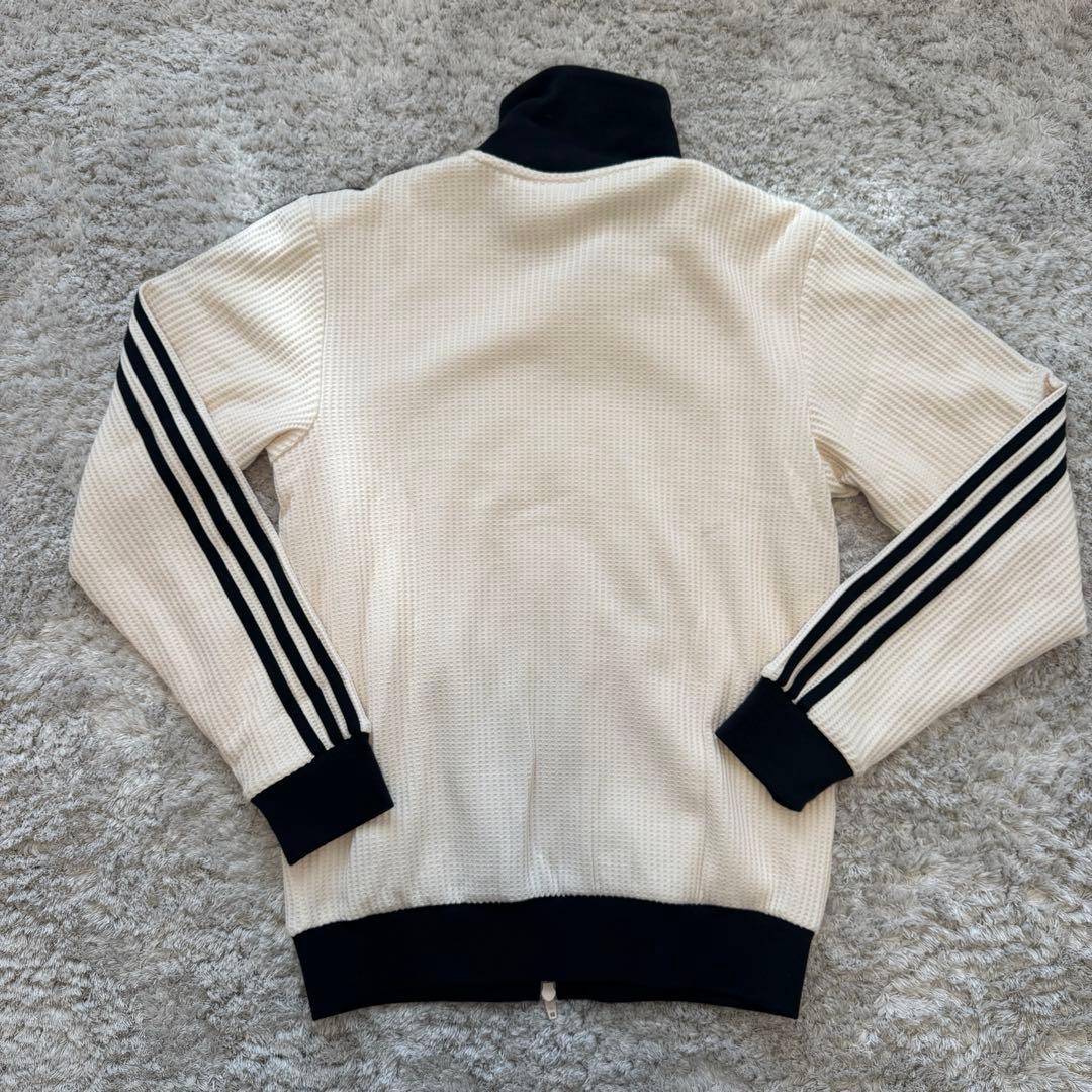 adidas ワッフル　トラック　ジャケット　S 白　クラッシック