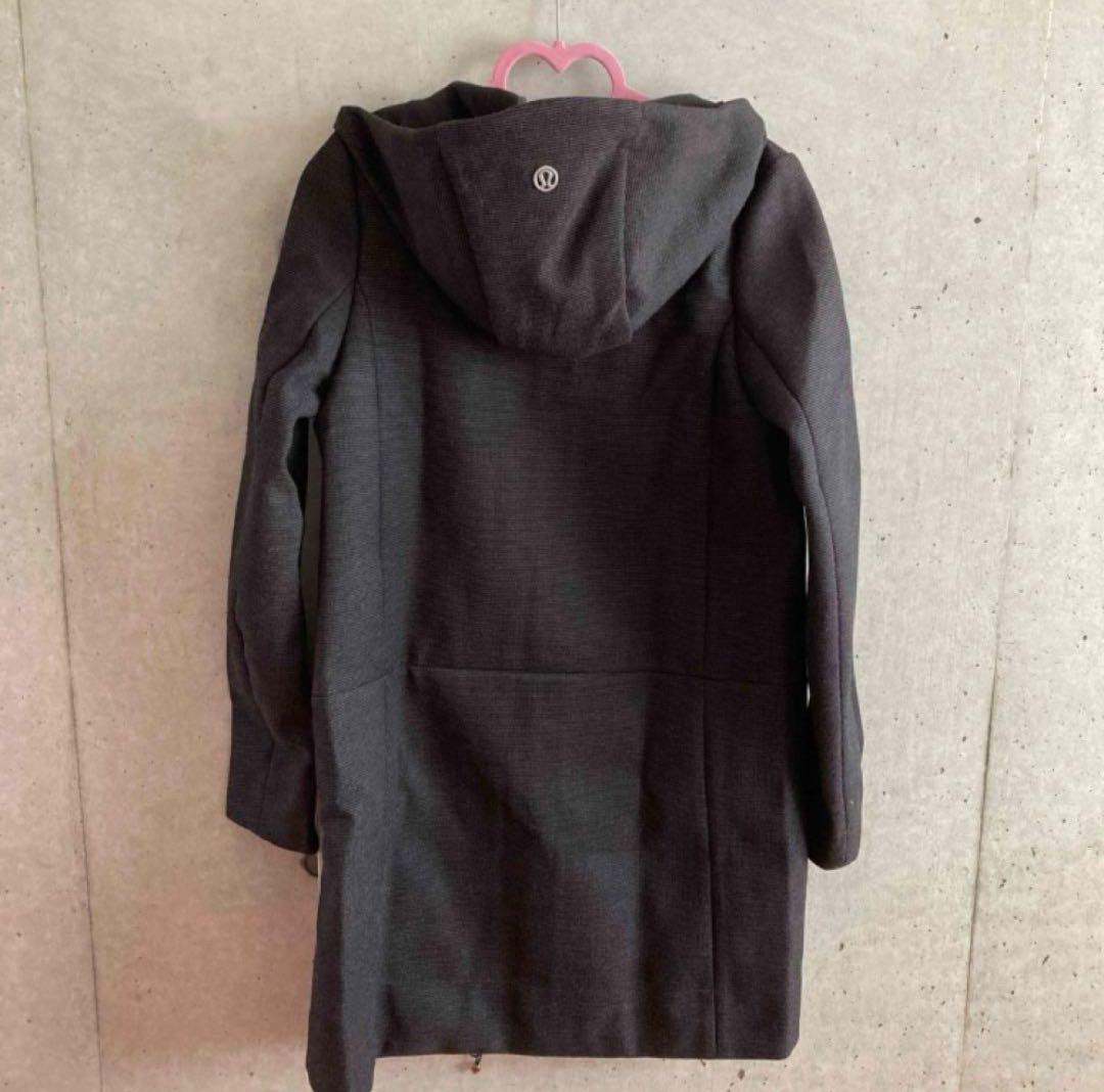 ★lululemon★ルルレモン ヨガ ジャケット コート ブラック ヨガウェア