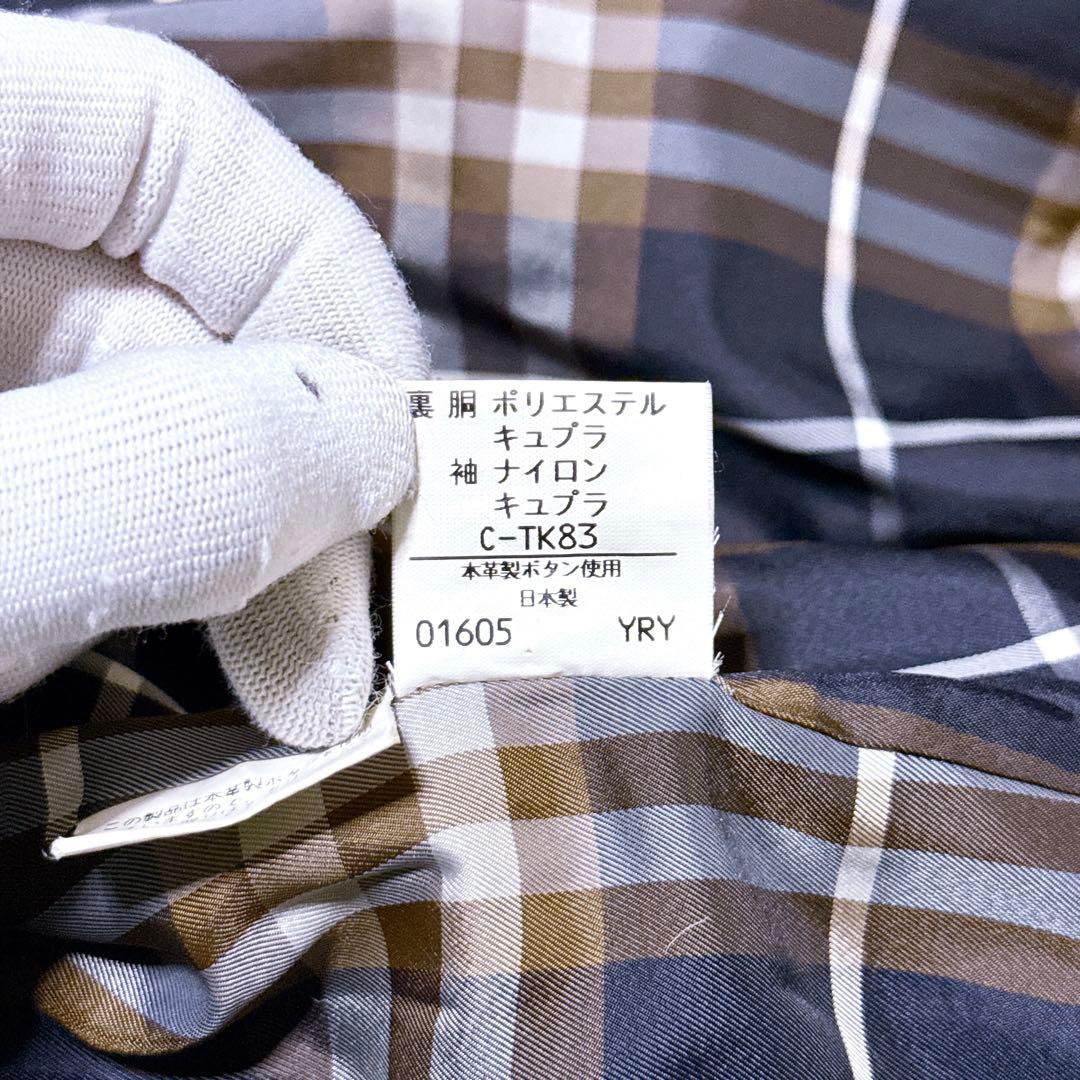 80s【極美品】バーバリーズ コーデュロイジャケット ノバチェック くるみボタン