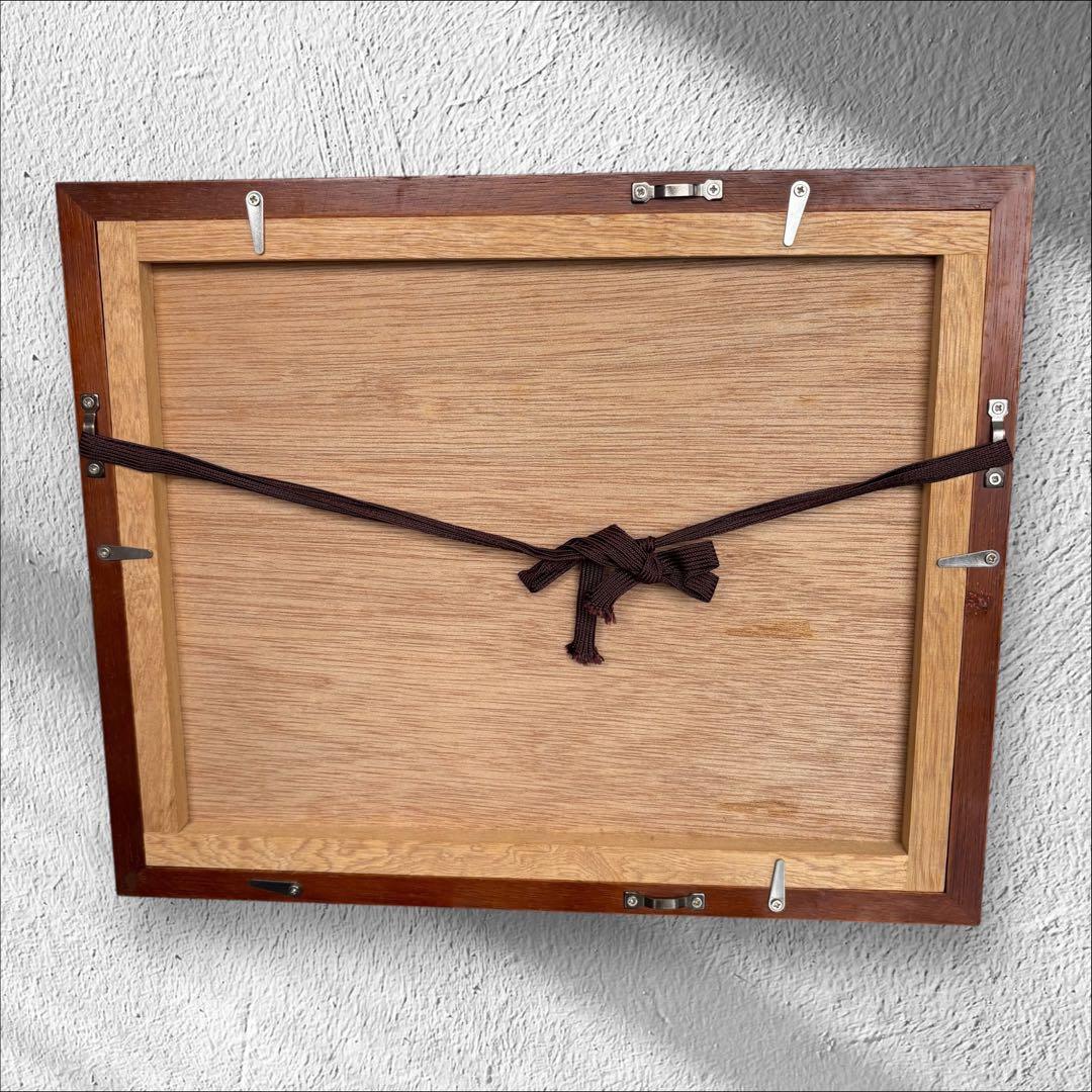 【井堂雅夫「蓮華寺」木版画｜直筆サイン入り・額装済み】