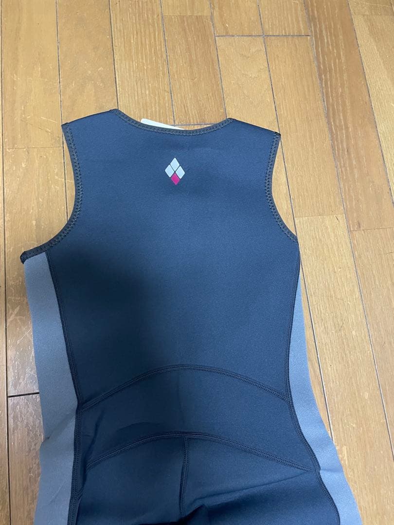 montbell ロングジョンウェットスーツ レディースS ダークグレー