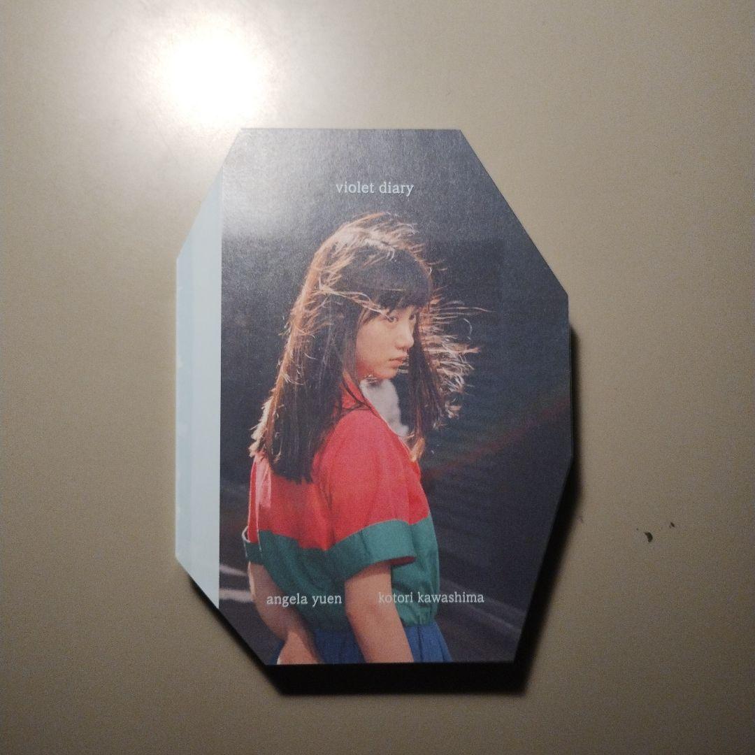 川島小鳥　violet diary サイン入り