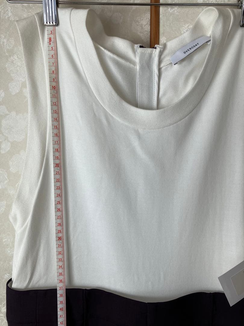 OVERCOAT ノースリーブ ワイドパンツオールインワン トラウザー