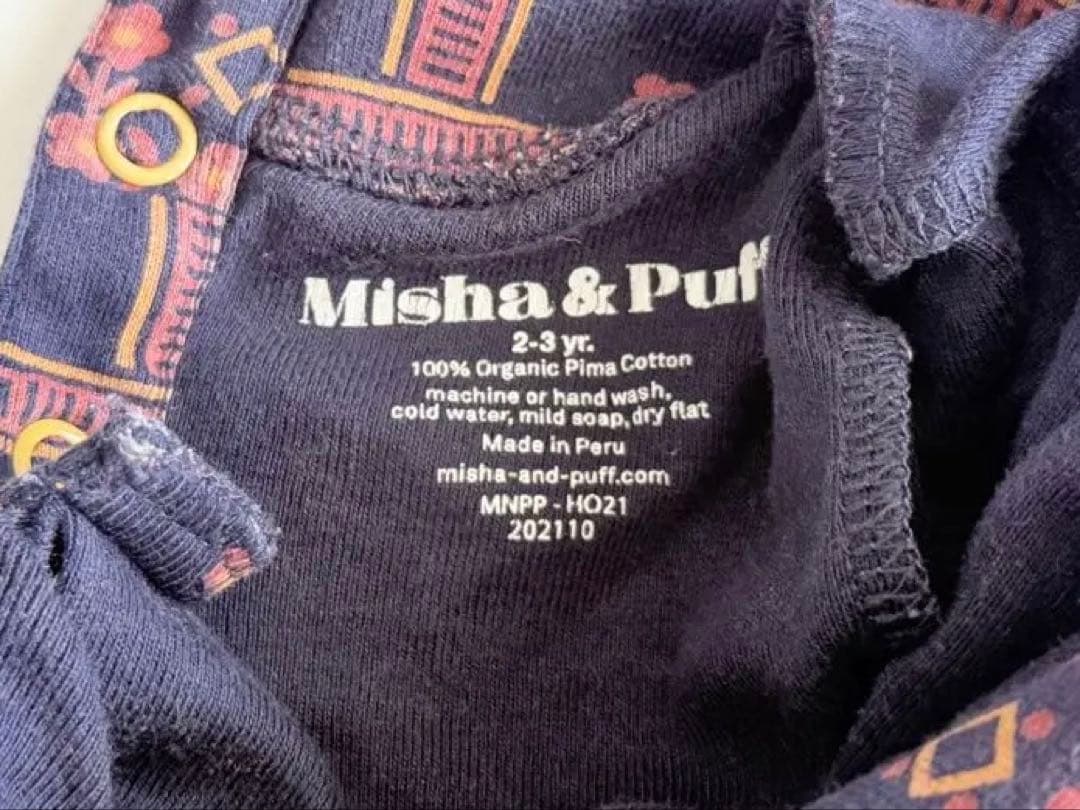 Misha & Puff 花鉄タートル 2-3y