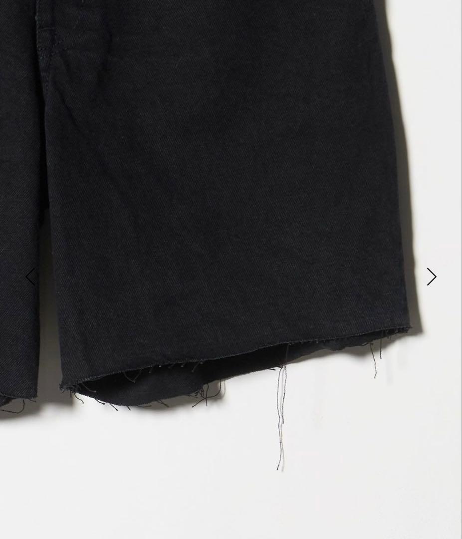 ATTISESSION ハーフ デニム パンツとワイド デニムパンツ