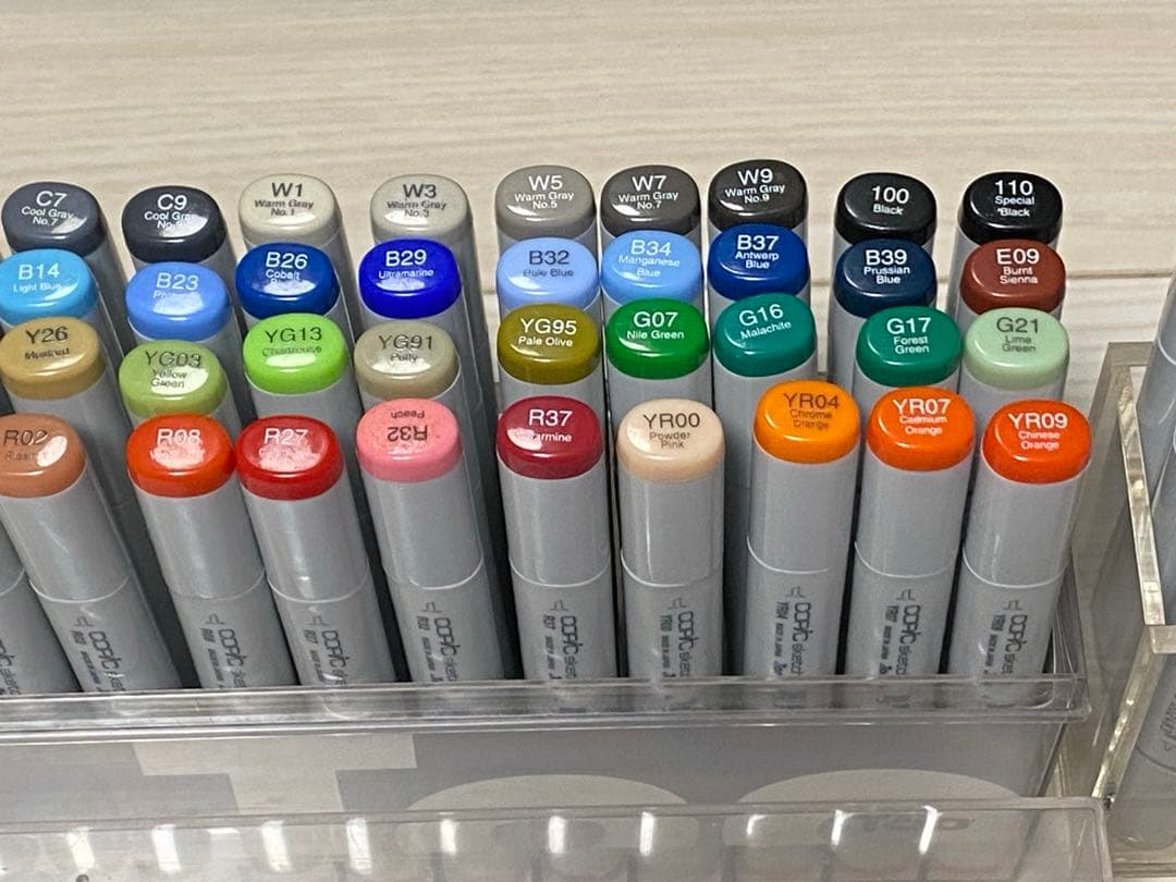 コピックスケッチ 72色 Aセット 【おまけ13本付き】