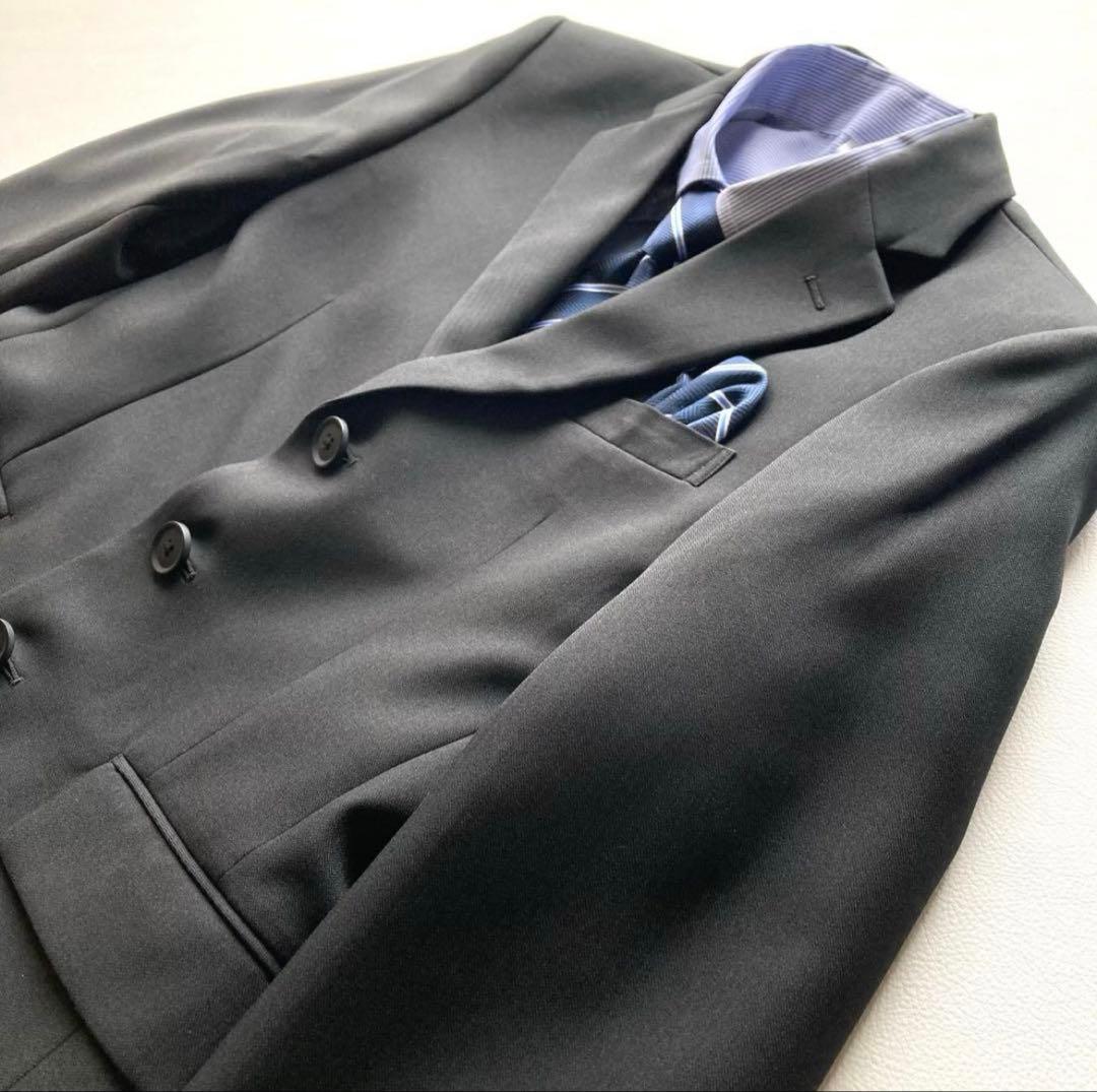 【美品】オリバーハウス フォーマル 男の子 卒業式 入学式 150cm ブラック