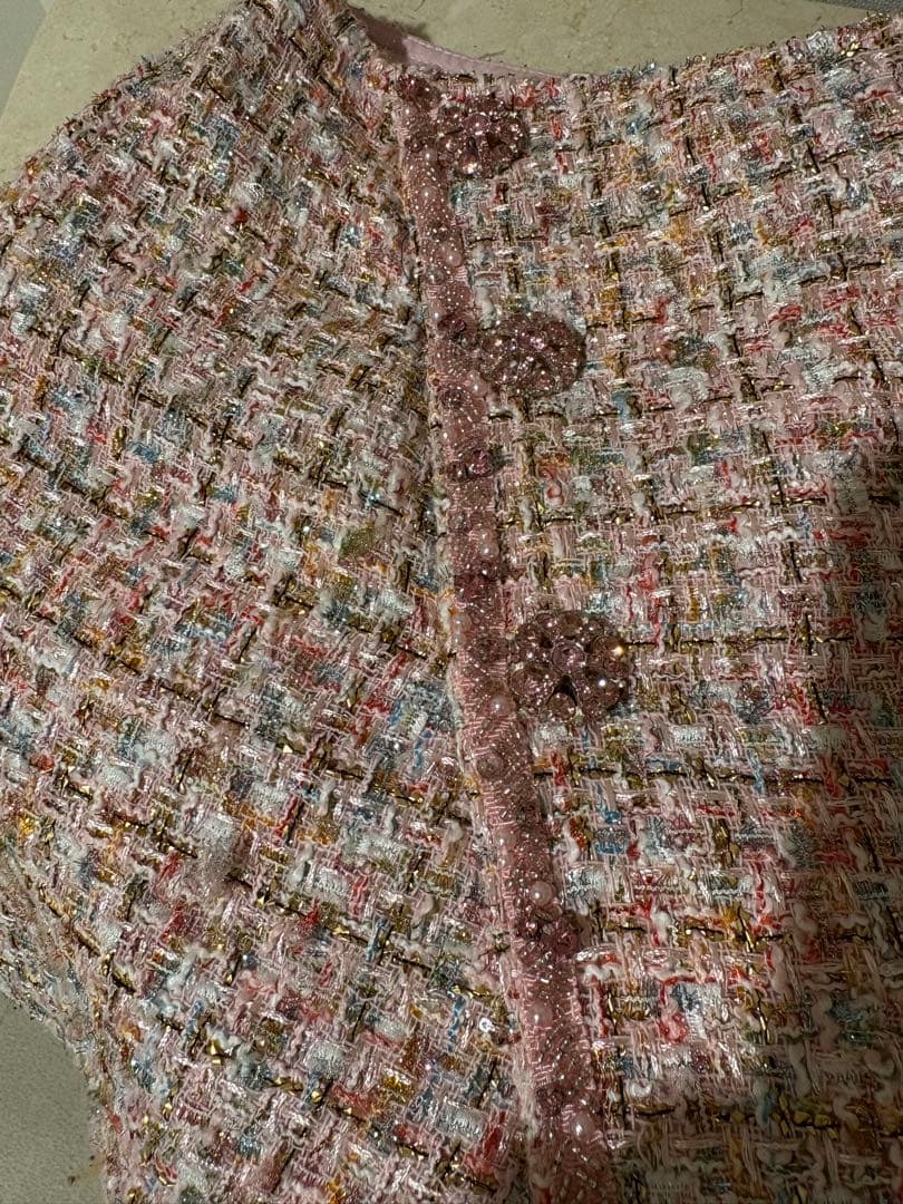 セルフポートレートのツイードショートパンツ