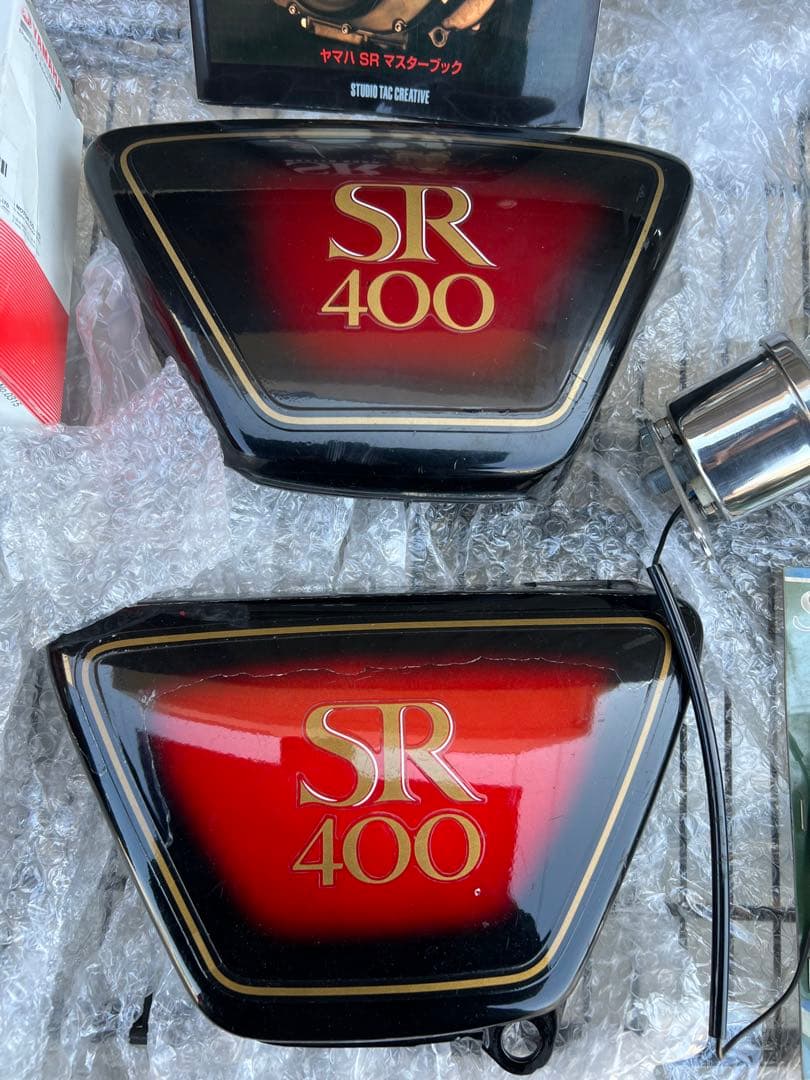 an10　送料込み！SR400用 限定サンバーストタンクとパーツ一式