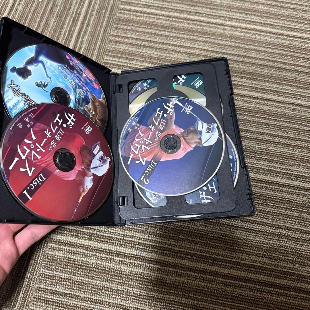 ザ・エフォートレスパワー 江連忠 ゴルフDVD5枚