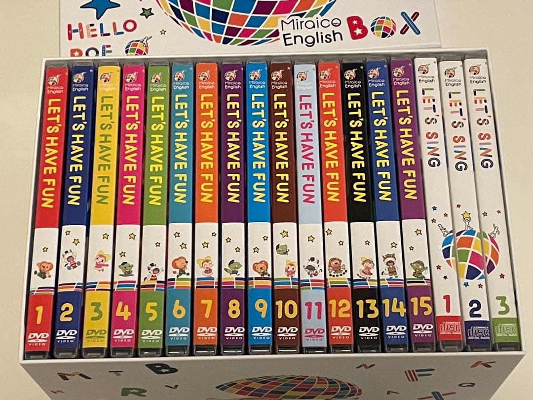 最新版 ミライグリッシュボックス Miraico English Box