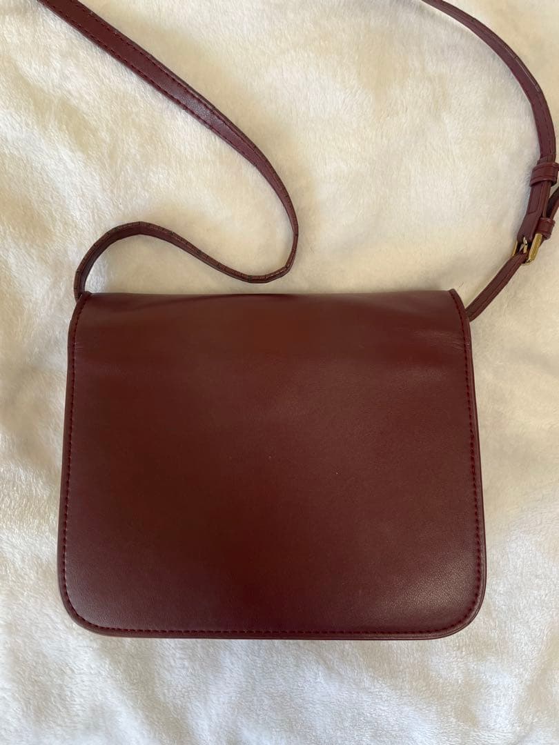 Burberryショルダーバッグ/ボルドー