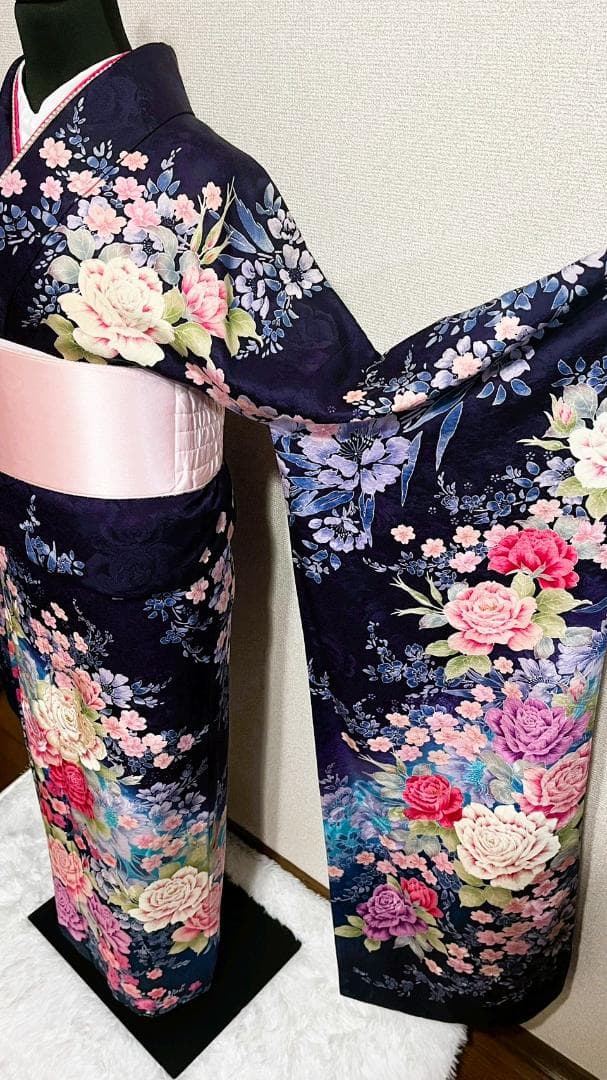 最終値下げ【希少】HANAEMORI 正絹振袖セット　成人式振袖セット