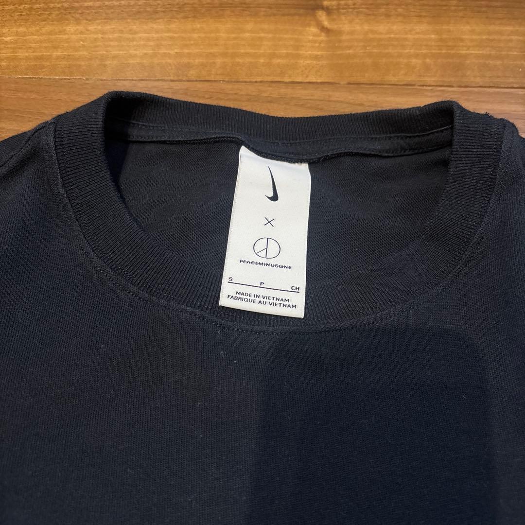 NIKE × Peaceminusone コラボ ロンT 黒 S