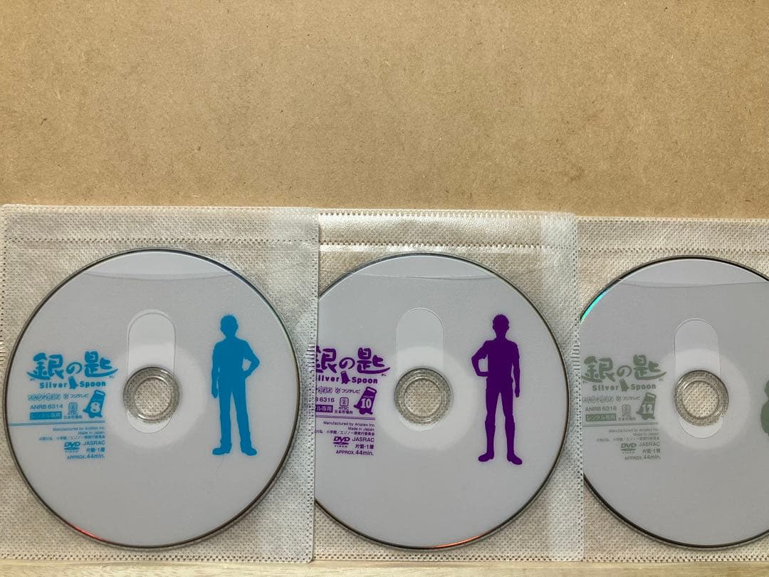 銀の匙　DVD アニメ　全12巻　レンタル版