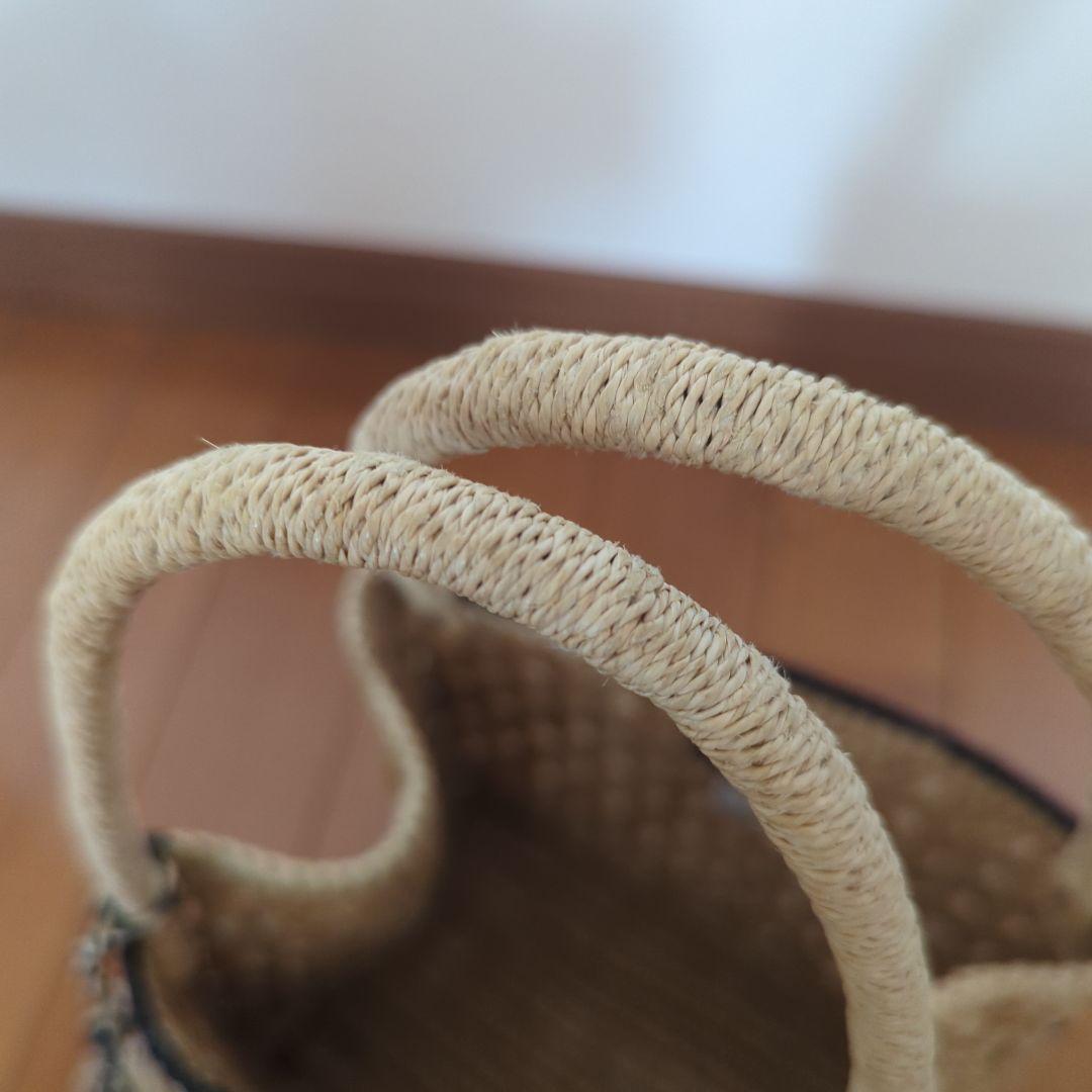 メゾンエヌアッシュパリ　　カゴバッグ